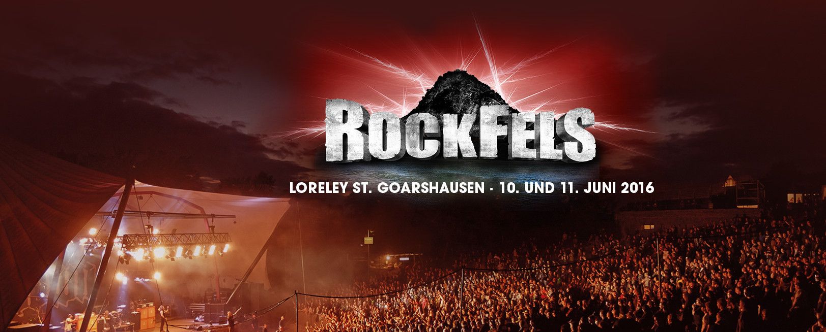 ROCK-FELS Open Air Loreley am 10. und 11. Juni 2016 – Wave of Darkness