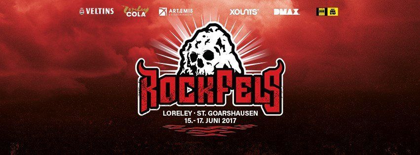 Die Loreley rockt weiter – RockFels Open Air 15. – 17. Juni 2017