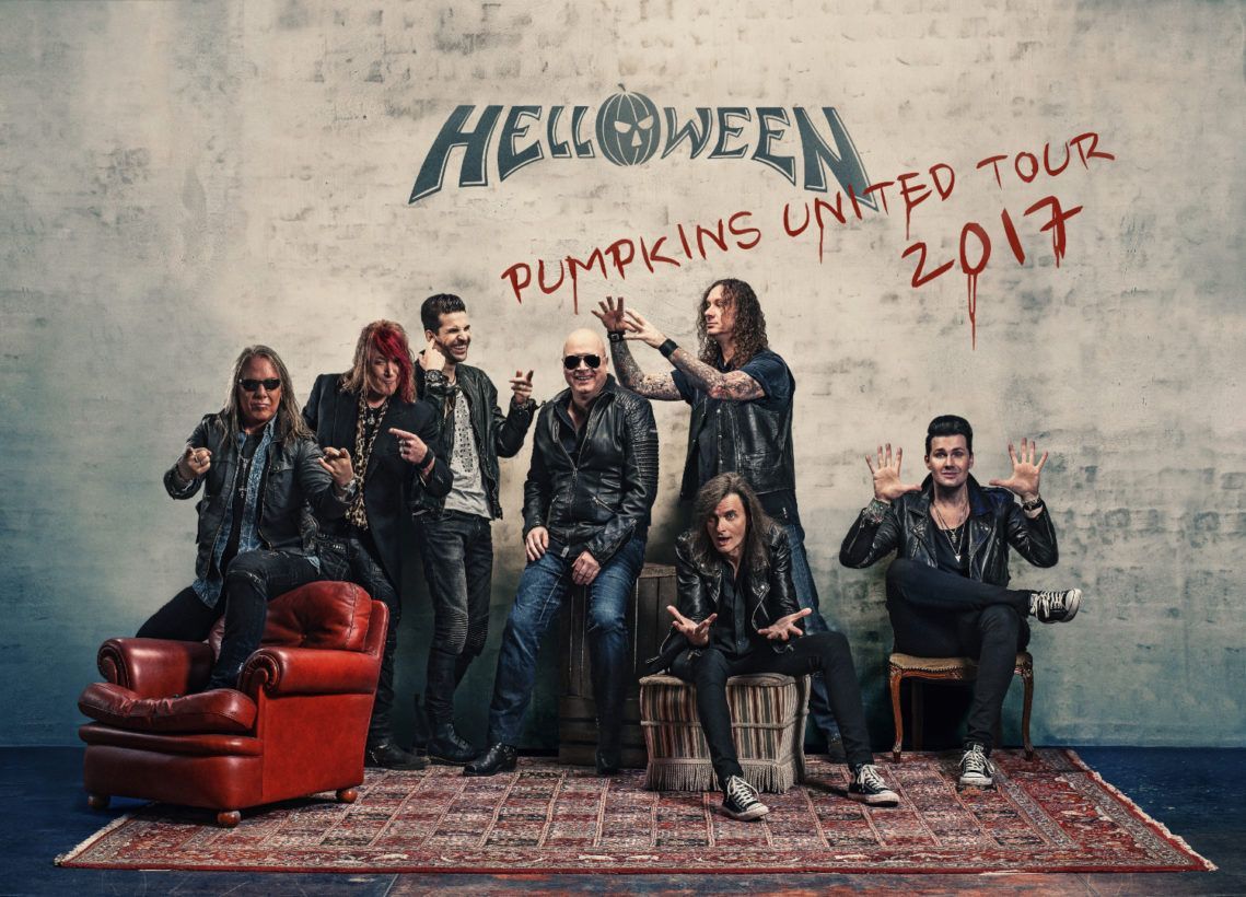 Helloween mit Originalbesetzung auf großer “Pumpkins United World Tour”