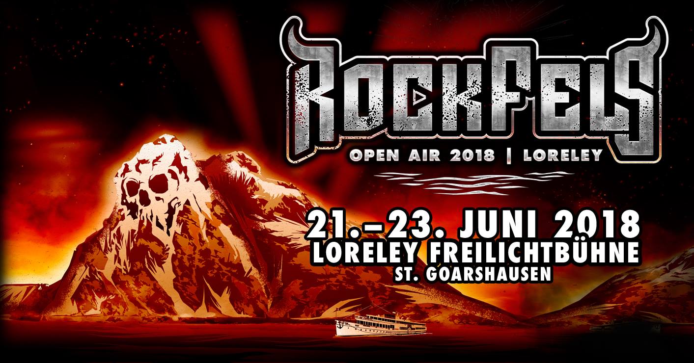 Loreley: RockFels von 21.-23.06. 2018 mit ersten Bandbestätigungen