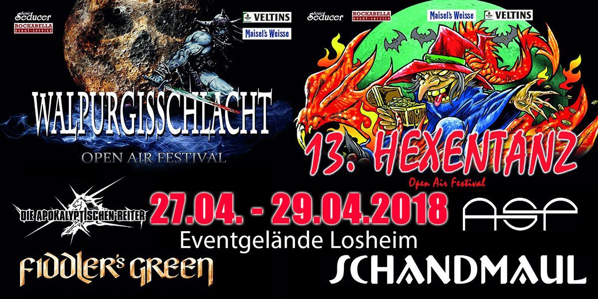 13. Hexentanz Open Air Festival in Losheim am See