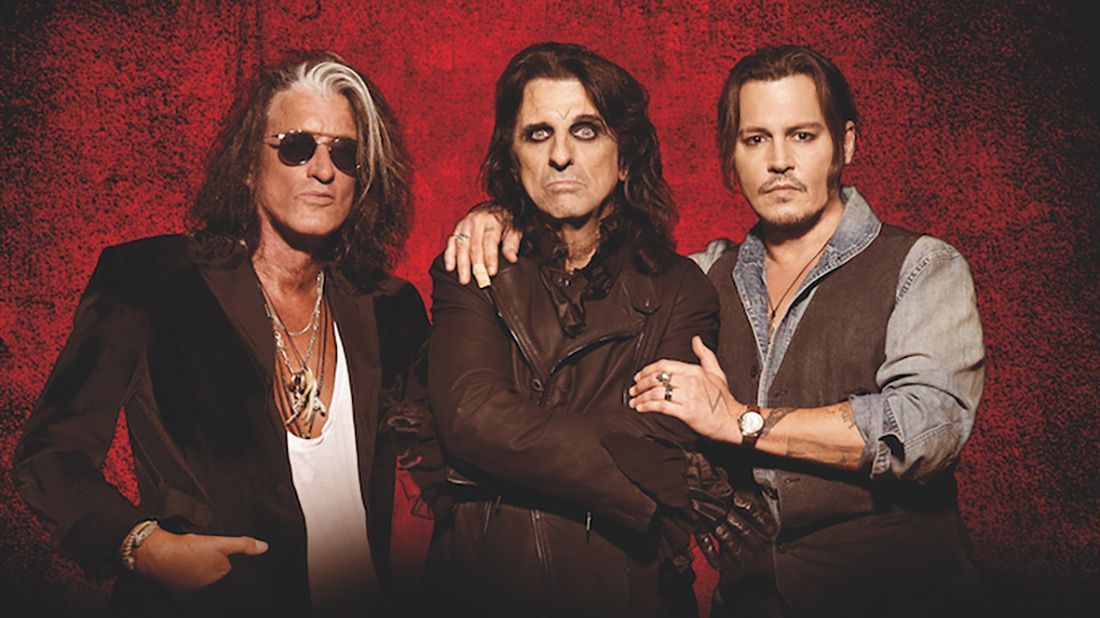 Hollywood Vampires: Alice Cooper, Joe Perry & Johnny Depp kommen für fünf Shows nach Deutschland