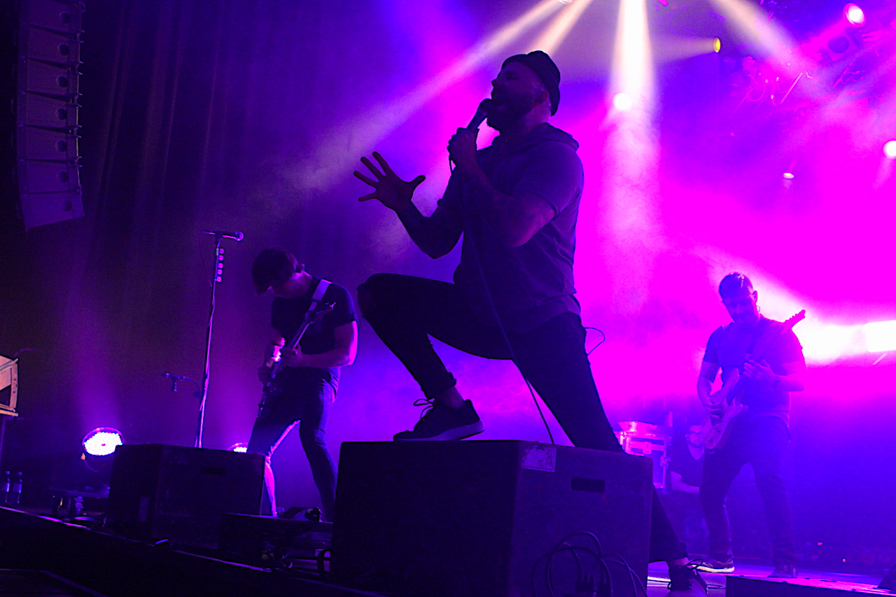 August Burns Red fegen auf der „Phantom Anthem Tour“ wie ein Feuer durch Frankfurt