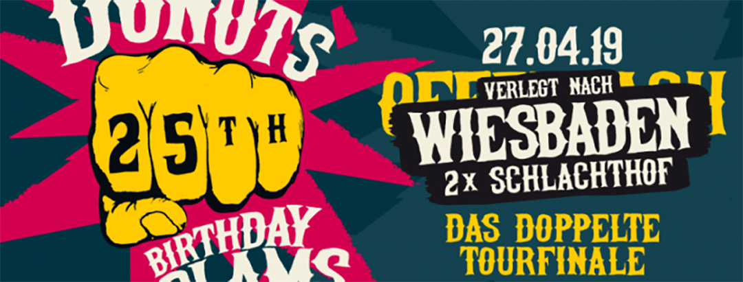 Donots kündigen doppeltes Tourfinale im Schlachthof Wiesbaden an