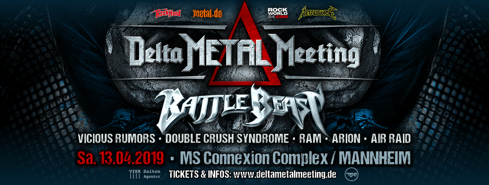 Delta METAL Meeting 2019 mit Battle Beast und Double Crush Syndrome