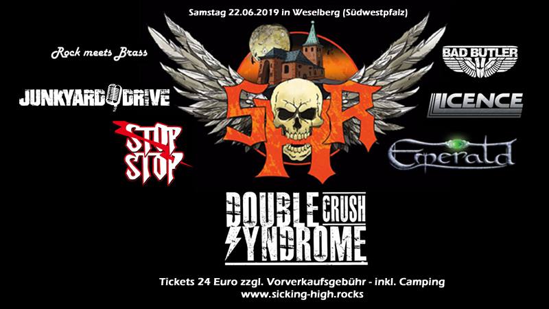 Double Crush Syndrome kommen als Headlinder zu Sicking High Rock 2019