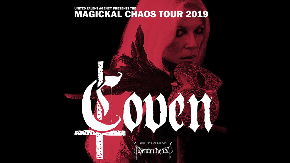 Coven auf Magickal Chaos Tour 2019