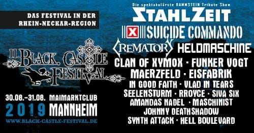 Black Castle 2019: Das schwarze Festival in der Rhein-Neckar-Region