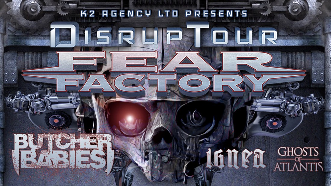 Fear Factory kommen auf ihrer Disrup Tour 2023 in die Batschkapp Frankfurt