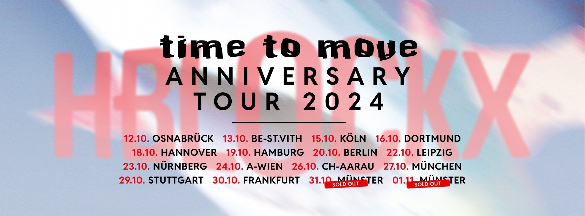 H-Blockx gehen 2024 auf „Time To Move“-Anniversary Tour