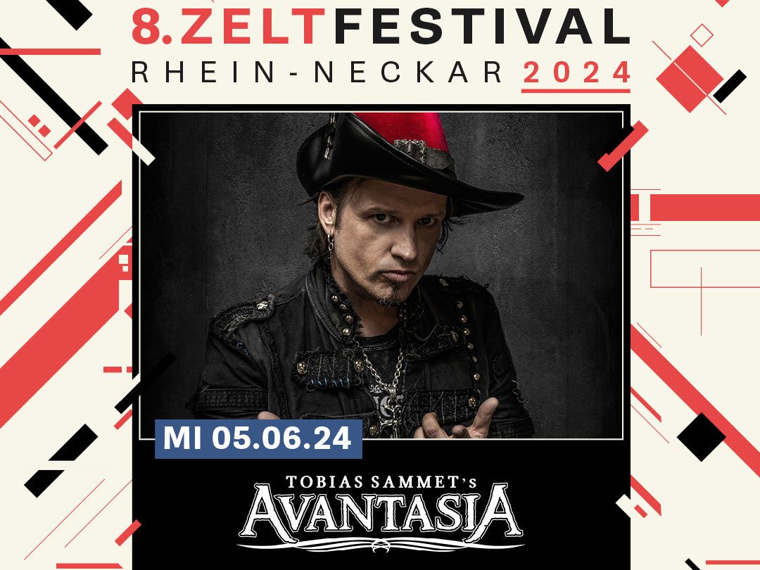 Tobias Sammet’s Avantasia beim 8. Zeltfestival Rhein-Neckar