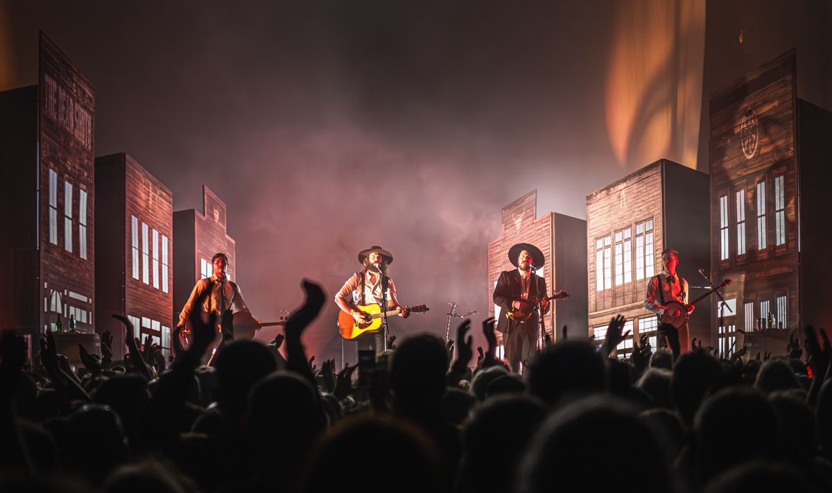 The Dead South heizten den fast ausverkauften Schlachthof Wiesbaden richtig ein!