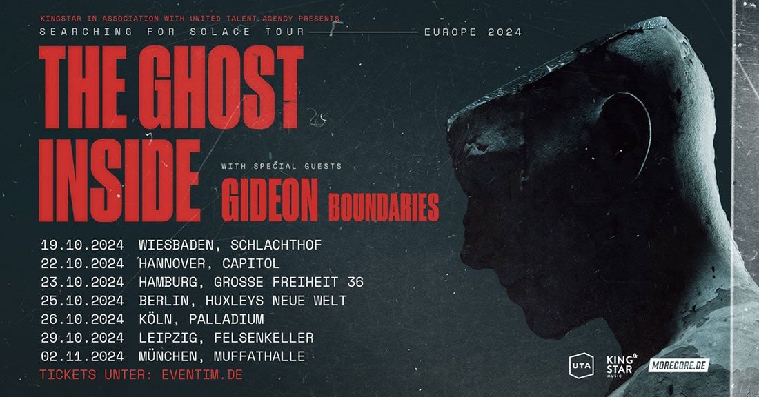 The Ghost Inside kommen auf “Searching for Solace”-Europatour 2024