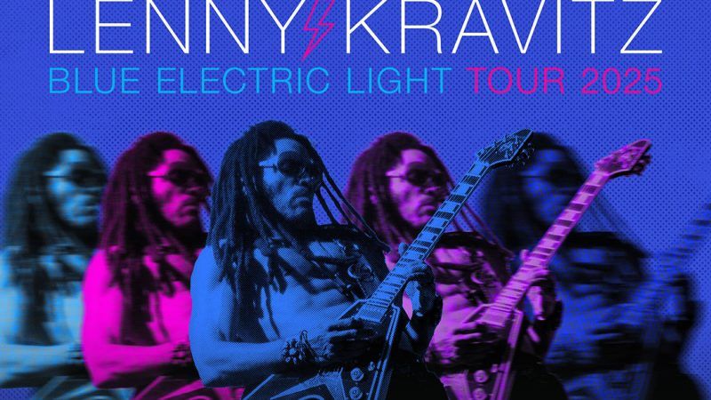 Lenny Kravitz auf „Blue Electric Light“ Tour 2025