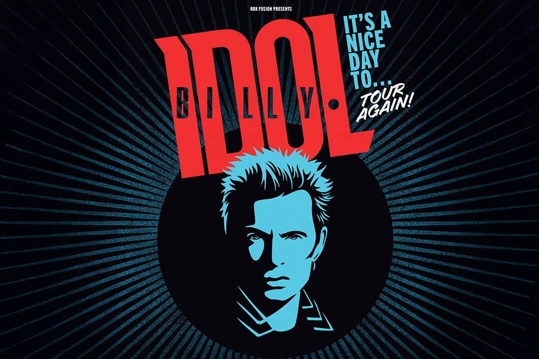 It’s a Nice Day To… Tour Again: Billy Idol kommt für vier Shows nach Deutschland