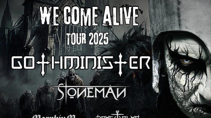 Gothminister gehen im Frühjahr auf „We Came Alive“-Tour 2025