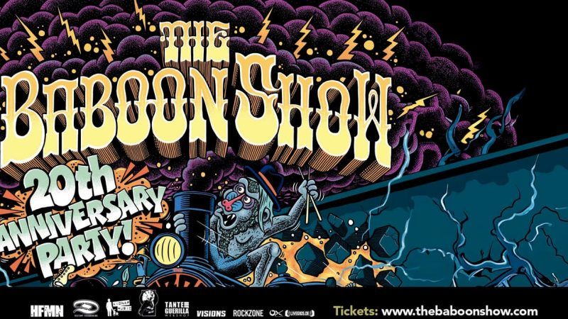 The Baboon Show kommen 2025 mit Jubiläumstour und neue Songs nach Deutschland