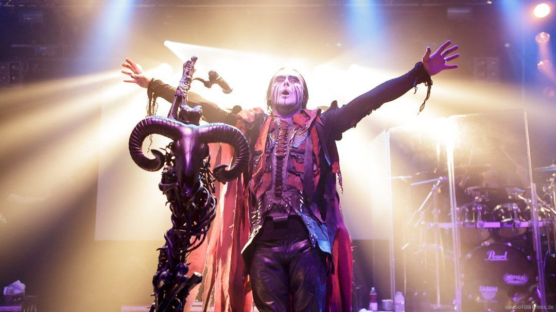 Cradle Of Filth:  Düsterer Metal rockt die Garage Saarbrücken